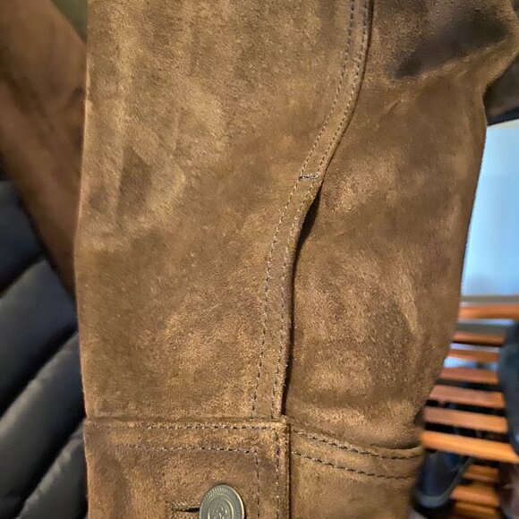 Suede Garage Jacket (Banana Republic) - Picture 6 of 6